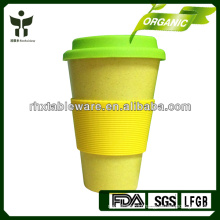 100% natural bamboo fiber mug